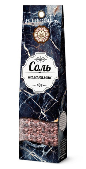Соль кала намак "Соленая коллекция", 40г.
