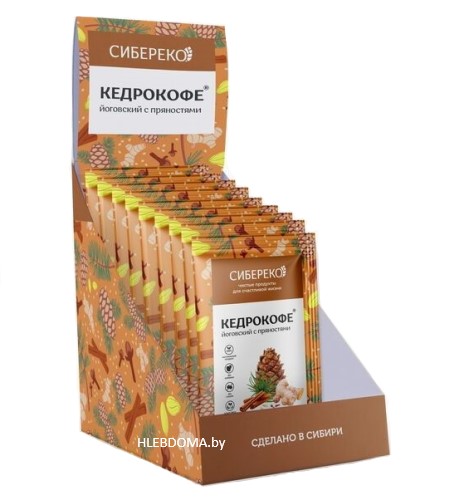 Кедрокофе Йоговский "Sibereco" порционный, 25г.