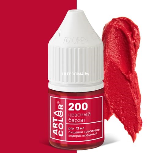 Краситель пищевой "Art Color Pro" (красный бархат), 12г.