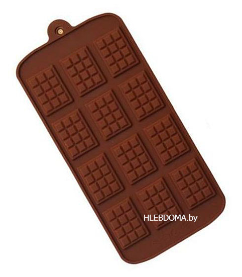 Форма силиконовая для шоколада "Мини плитки"