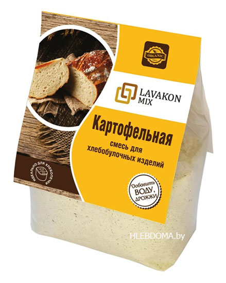Смесь для хлеба Картофельная "LAVAKONMIX", 450г.