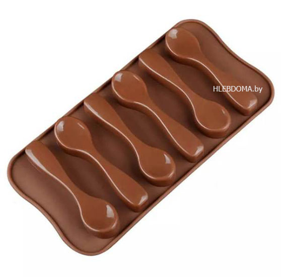 Форма силиконовая для шоколада "Ложки"
