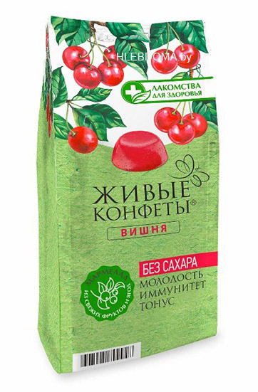 Мармелад "Живые конфеты" ВИШНЯ, 170г.